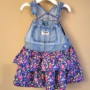OshKosh B'gosh Vestbak denim jumper dress